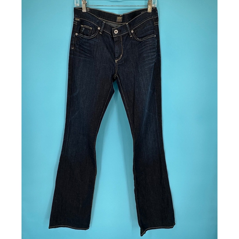 Citizens of Humanity Kelly Low Rise Bootcut Jeans Indigo Blue Dark Wash 31x33.5